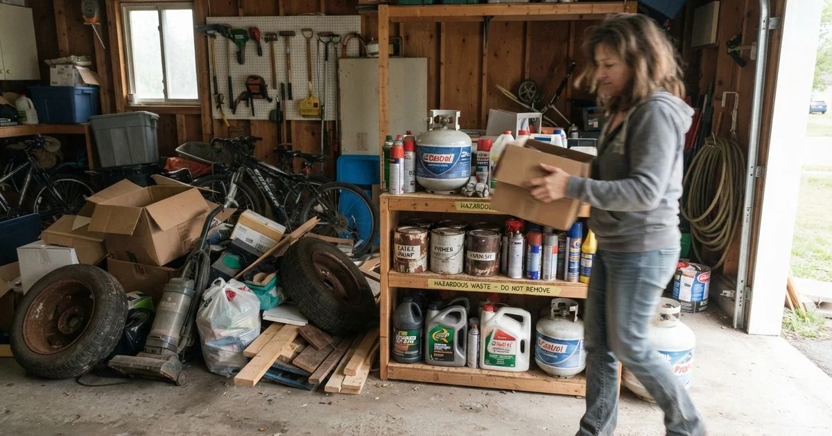 Household hazardous waste: what junk removal companies can't take